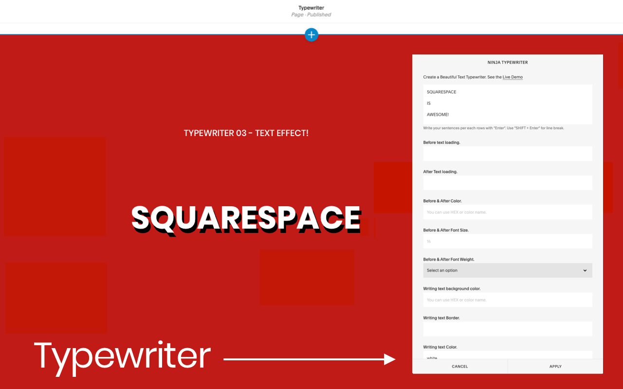 Squarespace Ninja Kit Extension Preview image 6