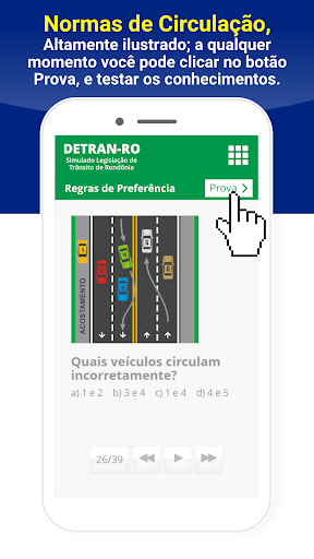 Simulado DETRAN Rondônia RO - CNH 2020