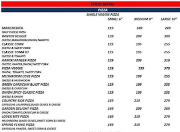 Big Pizza Box menu 