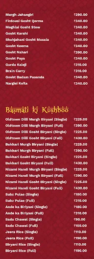 Oldtown Dilli menu 3