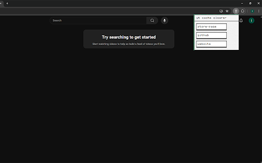 yt cache clearer