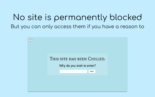 Chill - Site Blocking, Improved