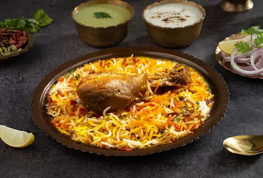 Hyderabadi Chicken Biryani (Leg Pcs)