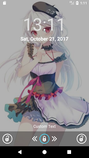 Cute Anime Lock Screen - náhled