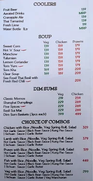 Panda Wokk menu 3