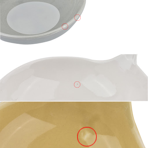 Title 2, Japanese Cute Cat Face Salad Ceramic Bowl perfe...