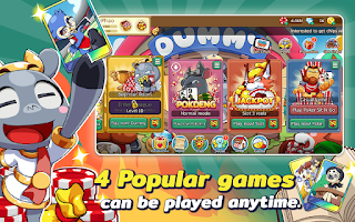 Dummy & Toon Poker OnlineGame Screenshot