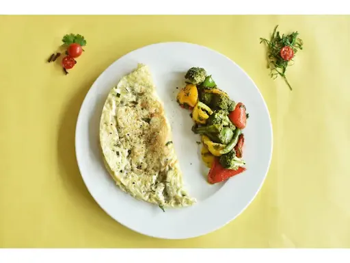 Broccoli Mushroom Omelette