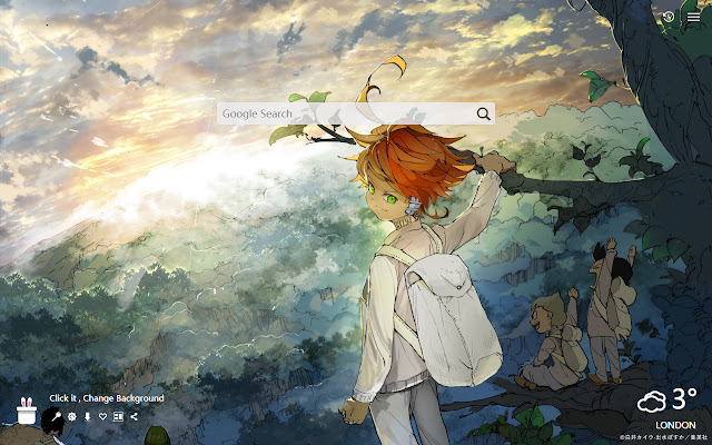 The Promised Neverland New Tab, Wallpapers HD