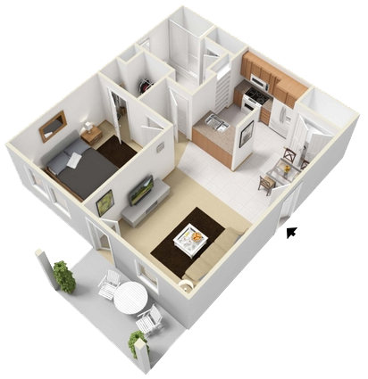 Rendered Atlantic Floorplan Diagram