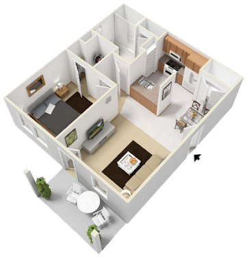 Rendered Atlantic Floorplan Diagram