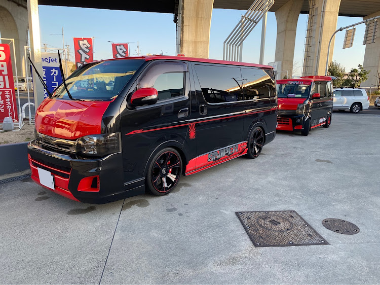 ハイエースバンの愛車に感謝・洗車に関するカスタム事例の投稿画像1枚目
