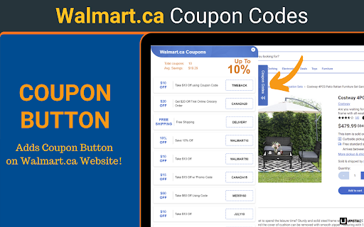 Walmart.ca Coupon & Promo Codes