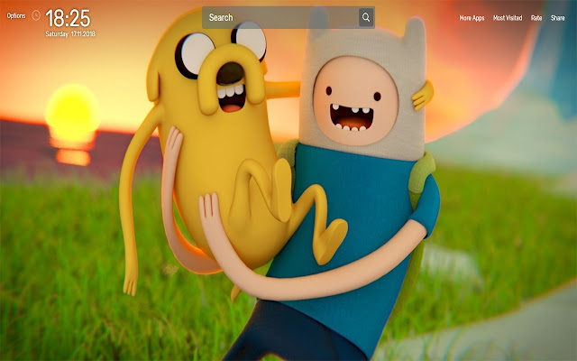 Adventure Time Wallpapers NewTab Theme