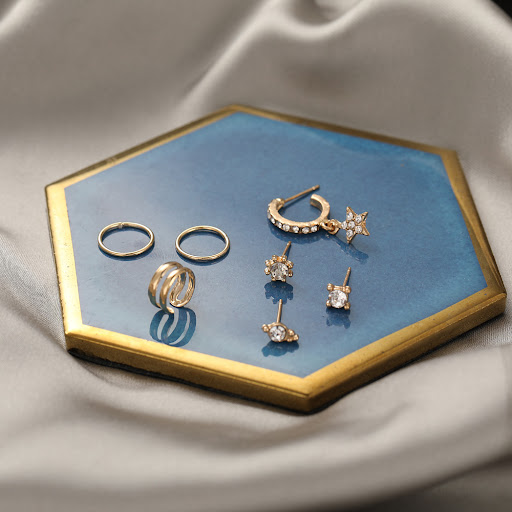 Title 3, Personalized Punk Style C-type Non-pierced Ear ...