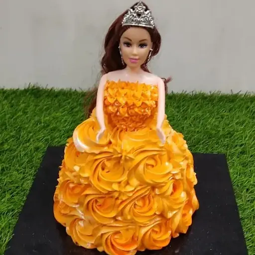 Mango Doll Cake