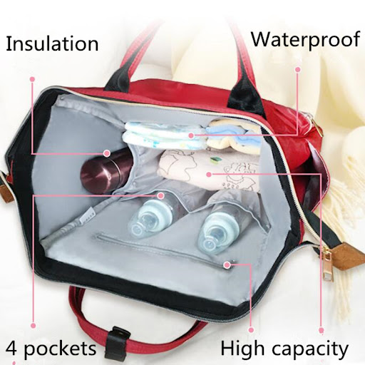 Title 9, Pure Color Shoulder Portable Fashionable Mommy ...