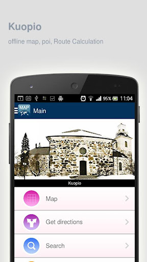 Kuopio Map offline
