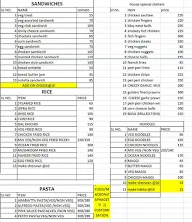 The Social Cafe menu 7