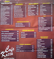 The Cafe Katta menu 3