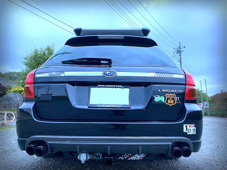 レガシィツーリングワゴンのBP5・ヒッチメンバー・#USDM・アウトバックボンネット移植・斜め前に関するカスタム事例の投稿画像6枚目