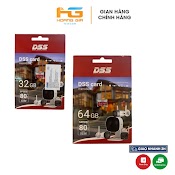 Thẻ Nhớ Dss Micro Sd 32Gb 64Gb Cho Camera Hàng Chính Hãng Bảo Hành 24 Tháng (Mẫu Mới Vỏ Màu Xanh)