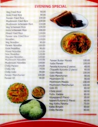 Aswathy Bhavan menu 5