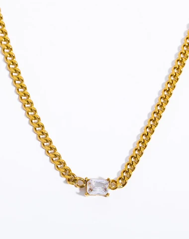 Heavy Industry Cuban Chain Love Nec - 3