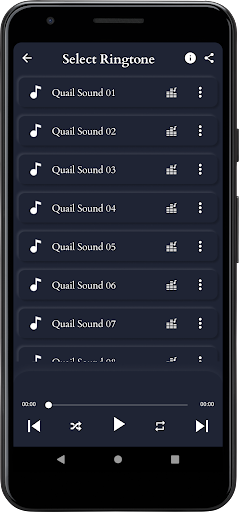 Screenshot Quail Sounds