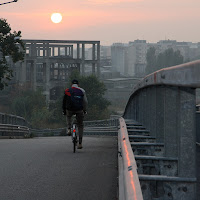 view from the urban street di si