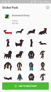 Dachshund Emoji for WhatsApp(圖2)-速報App