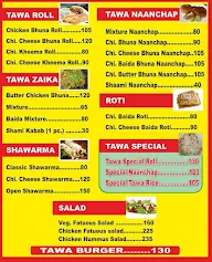 Tawa Adda menu 1