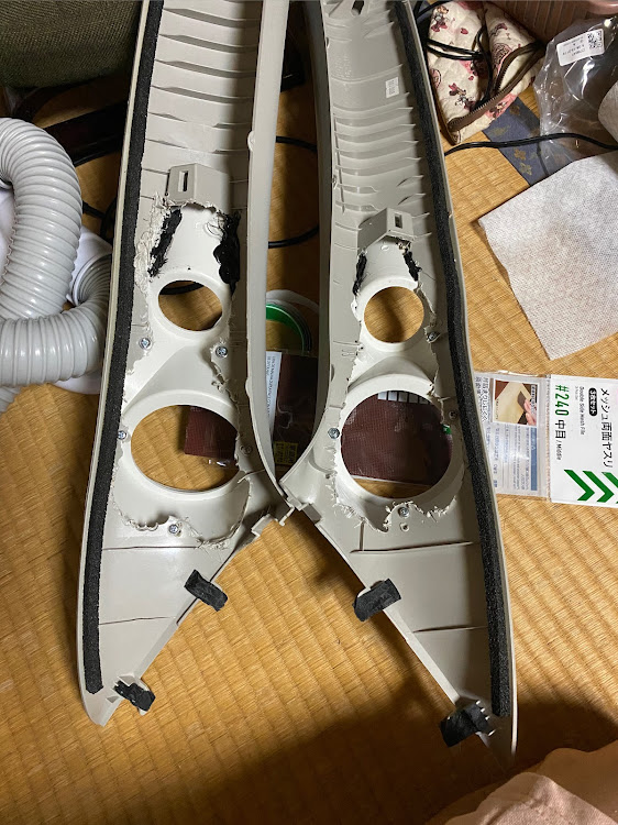 フォレスターのカーオーディオ・Aピラー加工・汎用ピラー・DIY・やってみなきゃわからんに関するカスタム事例の投稿画像2枚目