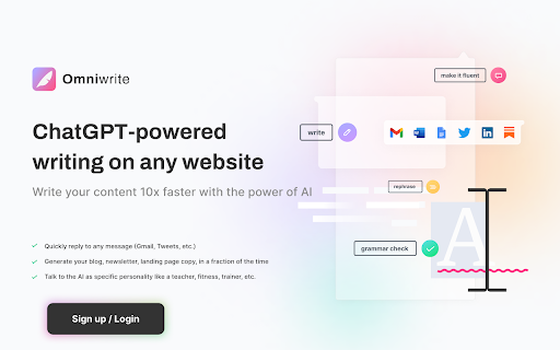 OmniWrite — Your AI-writing companion