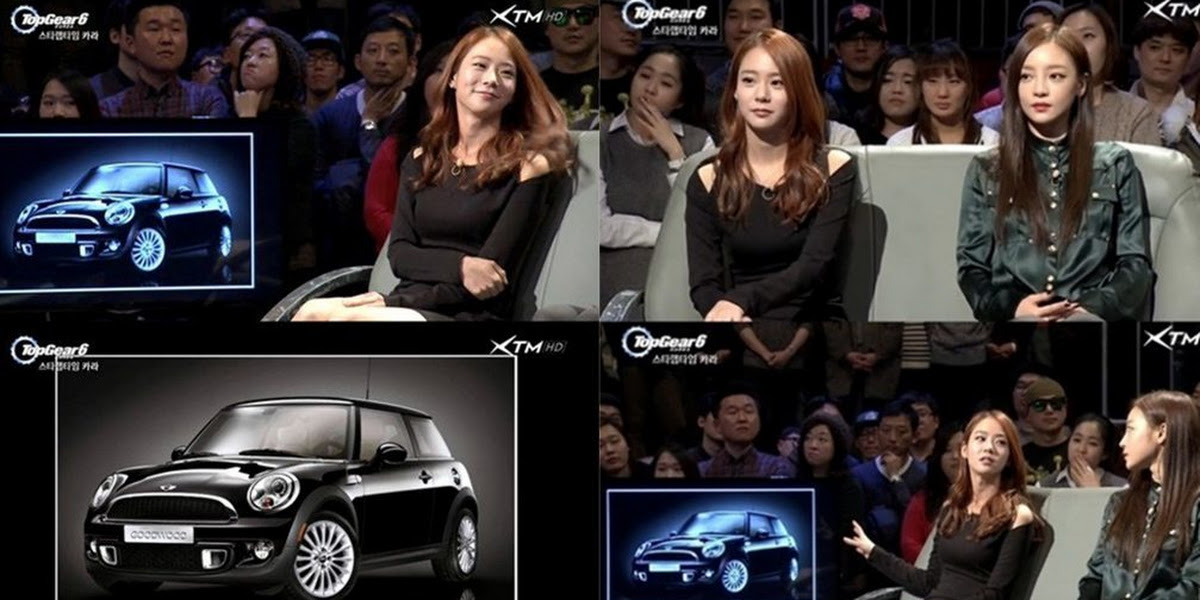 nabo Rationalisering Guinness Han Seungyeon show off her limited edition luxurious car on "Top Gear Korea  6"