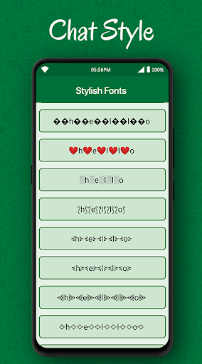 Screenshot Chat Style for WhatsApp :Fonts