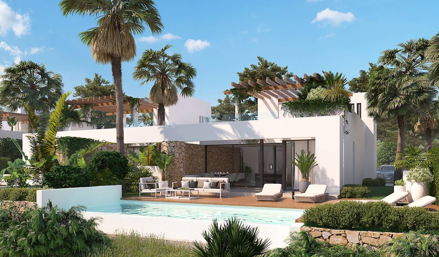 Villa with pool and garden Alicante