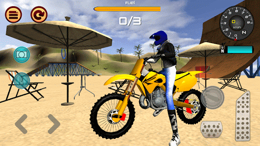 Screenshot Motocross Beach Jumping 2