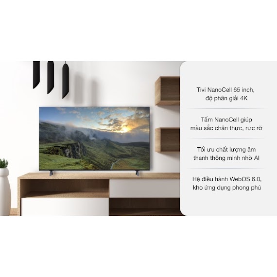 Smart Tivi Nanocell Lg 4K 65 Inch 65Nano75Tpa - Điện Máy Tồn Kho