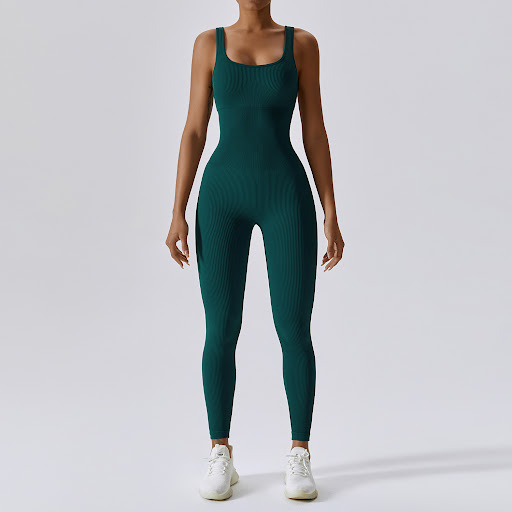 Title 12, One-piece Yoga Suit Abdominal Slimming Exercise...