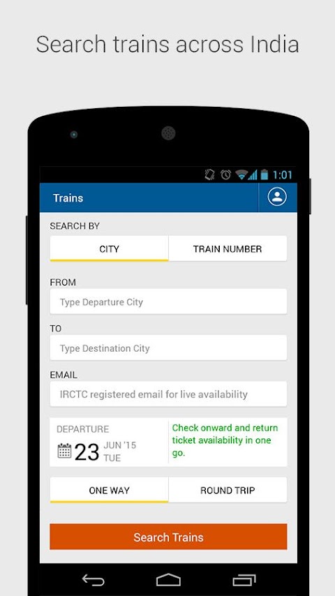 IRCTC MakeMyTrip Train Bookingのおすすめ画像1