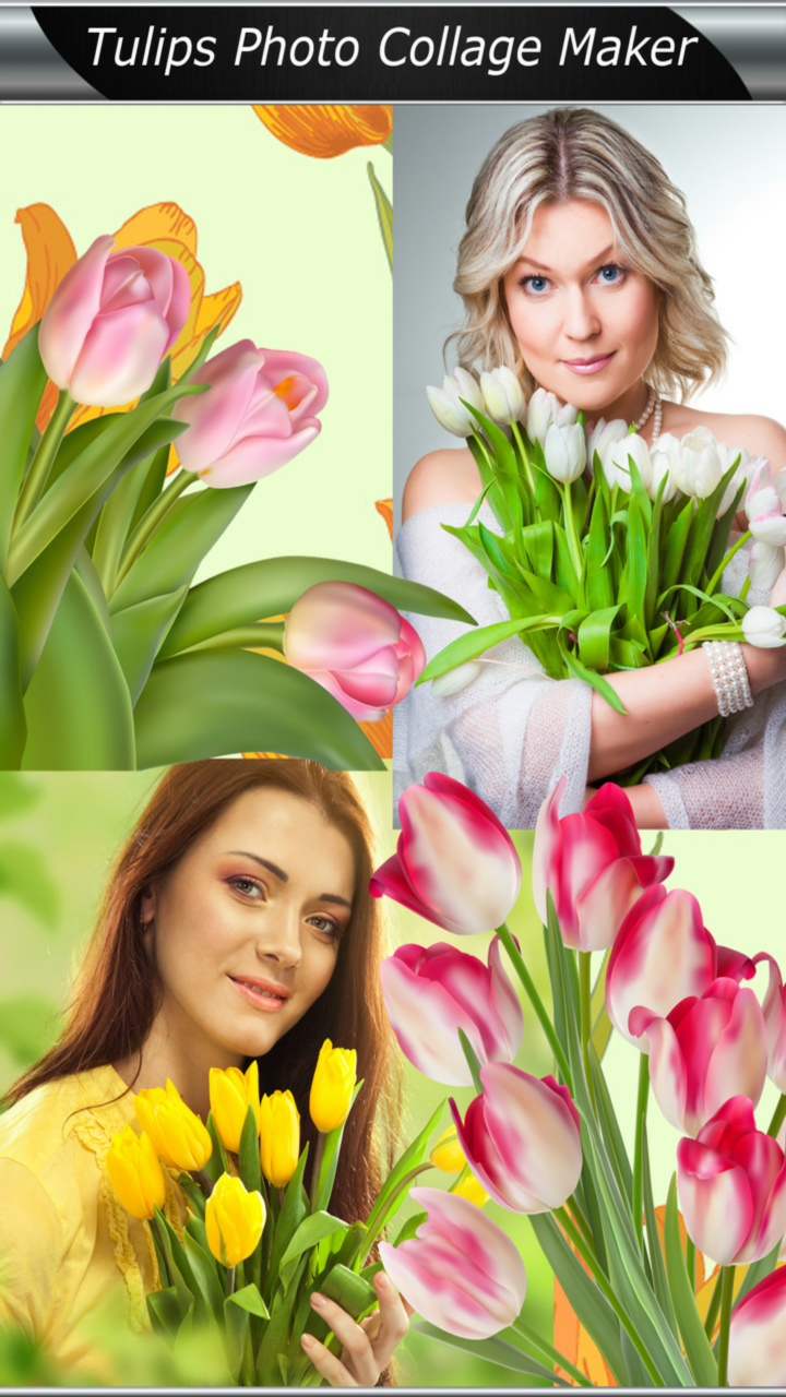 Tulips Photo Collage Maker Screen 1