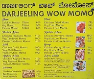Darjeeling Wow Momos menu 1