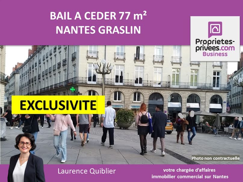 Vente locaux professionnels  77 m² à Nantes (44000), 100 800 €