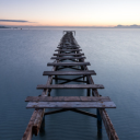 Wooden bridge