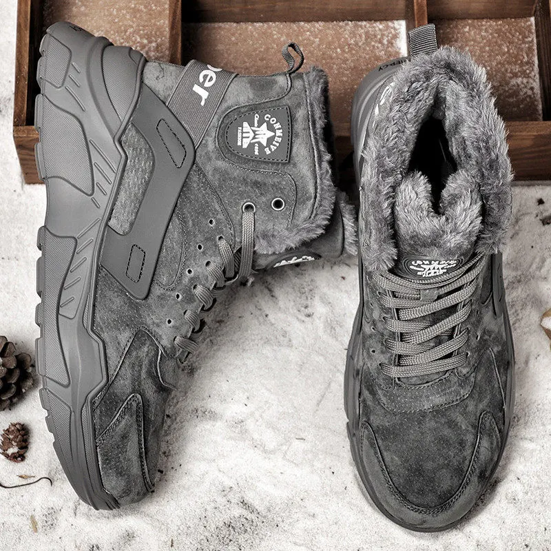 Botas de nieve Winter Ermian para hombre y mujer. Impermeables, cálidas y antideslizantes. Disfruta del invierno con comodidad y seguridad.
