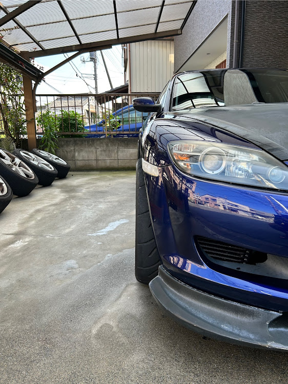 RX-8のENKEI RPF1・ロータリー・RE雨宮・LEGに関するカスタム事例の投稿画像2枚目