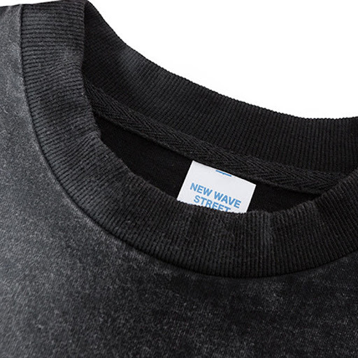 Title 8, Personalized Letter Print Loose Cotton Short-Sl...