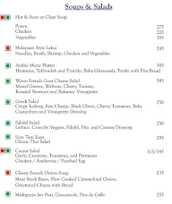 Falcon Greens - Prestige Golfshire menu 8