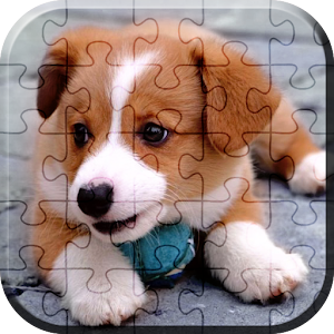 Cute Puppies Tiles Puzzle  Icon